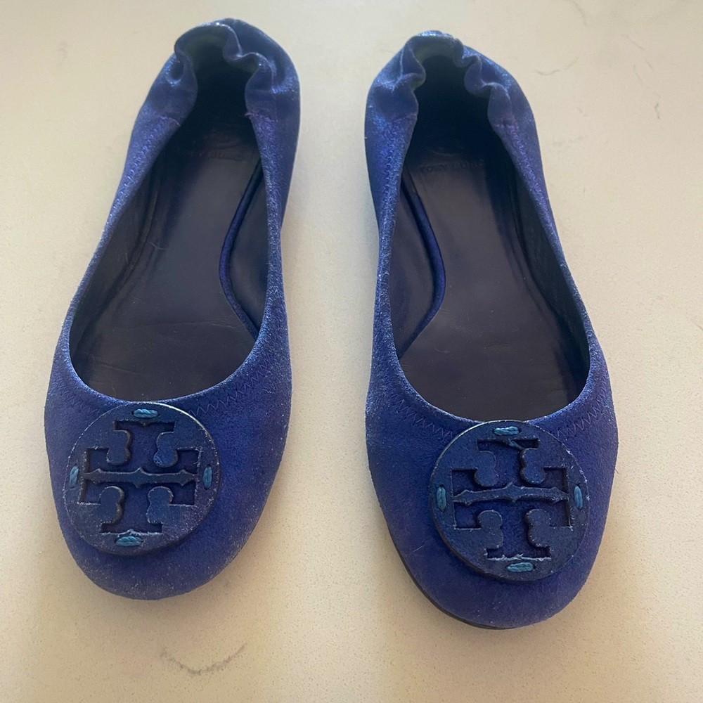 Authentic Tory Burch Reva Flat - image 1